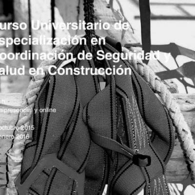 Curso de Especialización en Coordinación de Seguridad y Salud en la Construcción